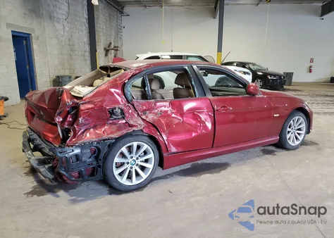 2011 BMW 328 Xi Sulev из США, поврежденный, VIN WBAPK5C50BA653824